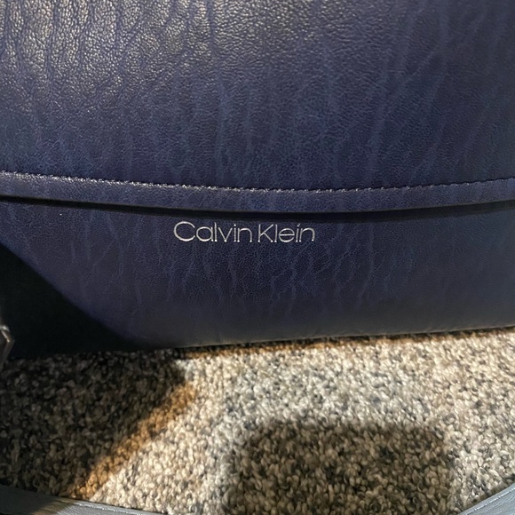 Calvin Klein Twilight Blue Sonoma Reversible Tote - Picture 4 of 9